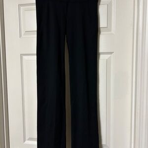 Under Armour Womens Activewear Black DFO Reflect High-Rise Bootcut Gym Pants